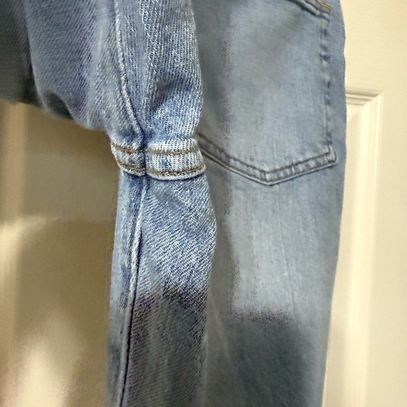 H&M Denim Jeans Straight Leg Size 6 🩷 - Picture 7 of 8